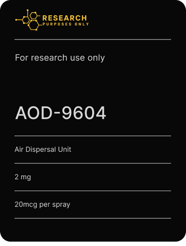 Aod9604 nasal spray 2mg